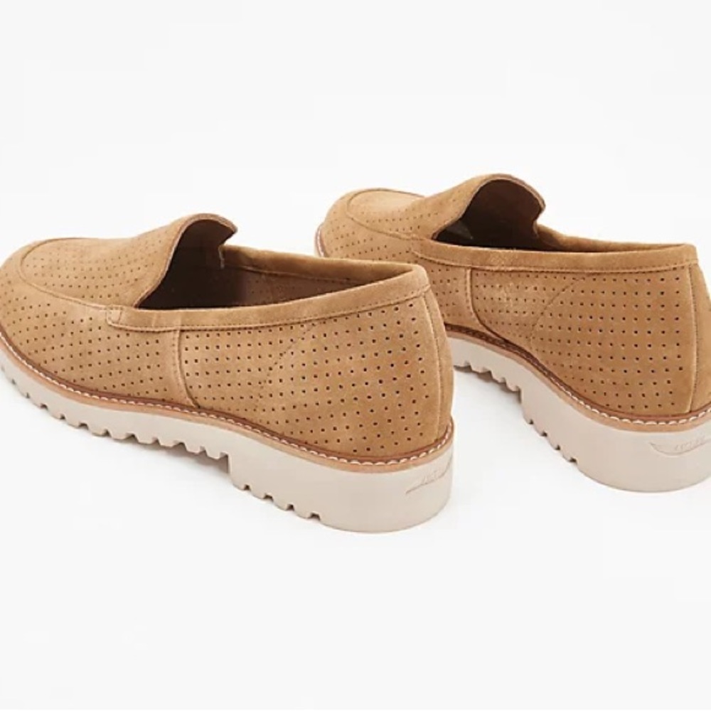 Skechers Arch Fit Suede Loafers - Marlie - Chestnut - 11